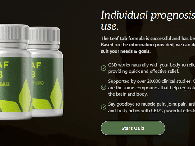 HEALTH of Leaf Lab CBD Capsules: The Best CBD Experience in the United Kingdom