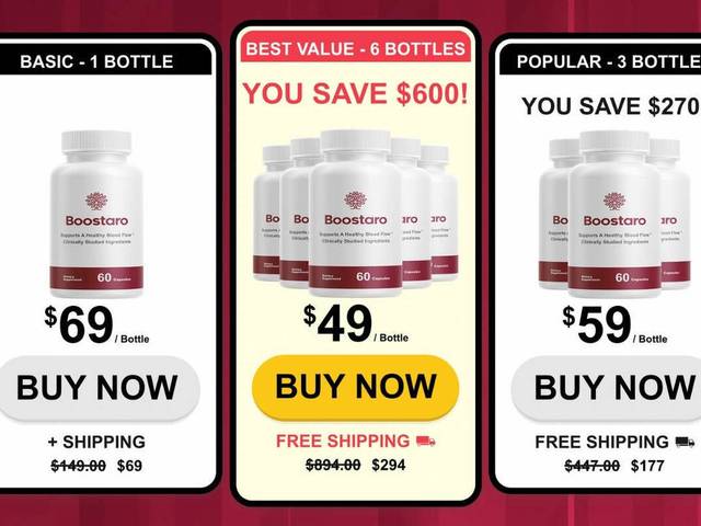 health ,benefits of Boostaro Capsules Review: This Supplement Changed Your Life  