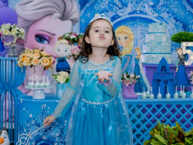 Aniversários de 5 anos Julia-Buffet Bambole