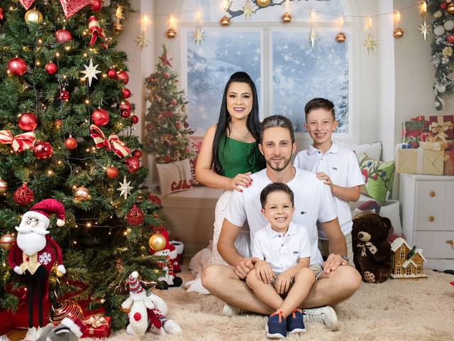 Família de Natal da Família Zambom