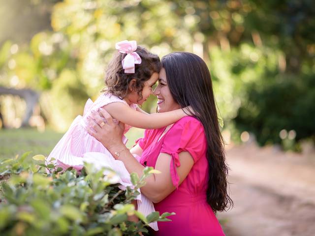 Família de Mãe e Filha