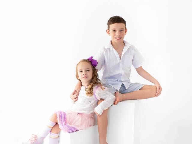 Família de Lucas e Sara