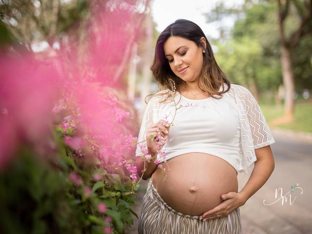 Gestante de Ensaio de Gestante - Juliana