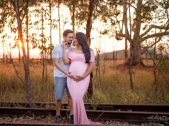 Gestante de Ensaio de Gestante - Vânia