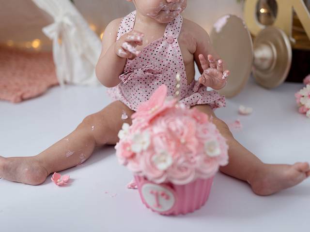 Smash the Cake de Ensaio Smash the Cake da Catarina