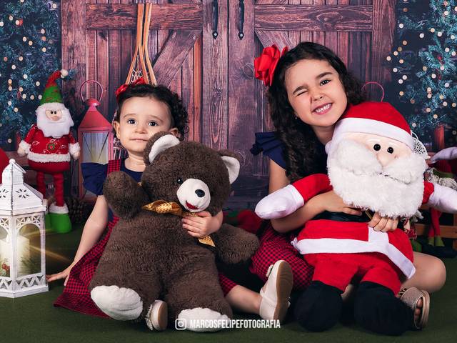 Natal 2020 de Ensaio Infantil de Natal