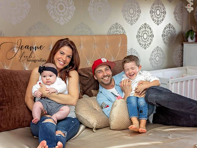 Sessão em casa de Família Cachapa