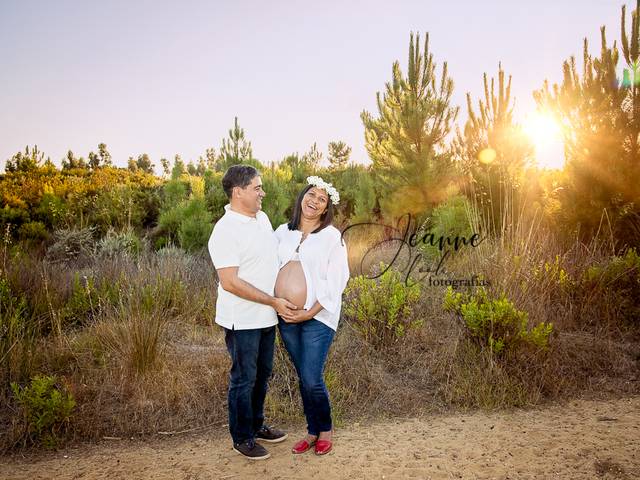 Gestante de A doce espera de Mathilde