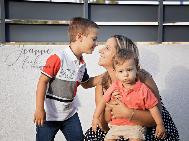 Sessão em casa de Família Silva
