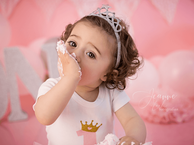 Sessão de aniversário de O smash da Eva