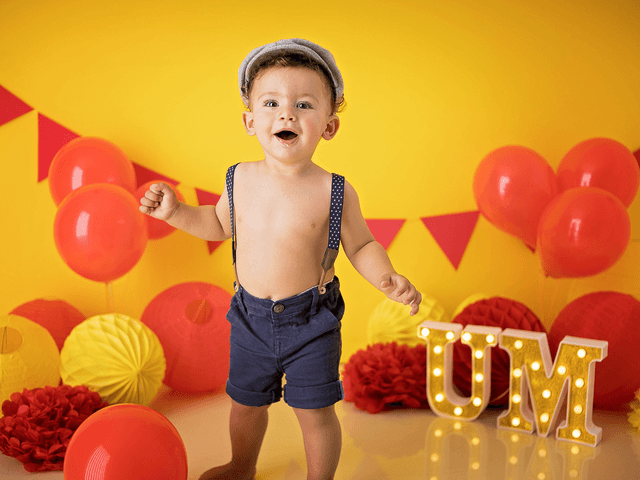 Sessão de aniversário de Smash do Martim