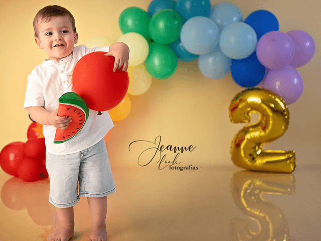 Sessão de aniversário de Smash the Ice Cream do Tomás