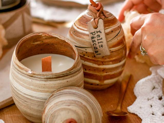 Produtos e Marcas de Pequeno spoiler da coleção de Páscoa Pilós Cerâmica Artesanal