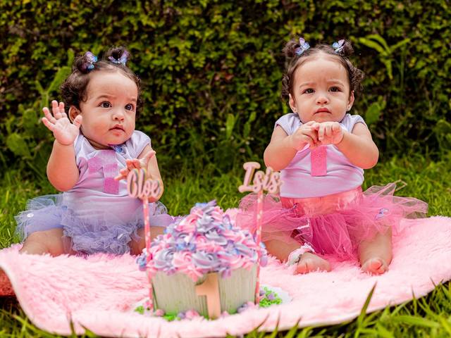 Infantil de Ensaio Familia - Milena & Jetro & Isis & Cloe