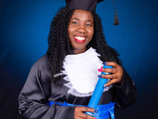 Formatura de Formatura com fundo black e luz azul !!!