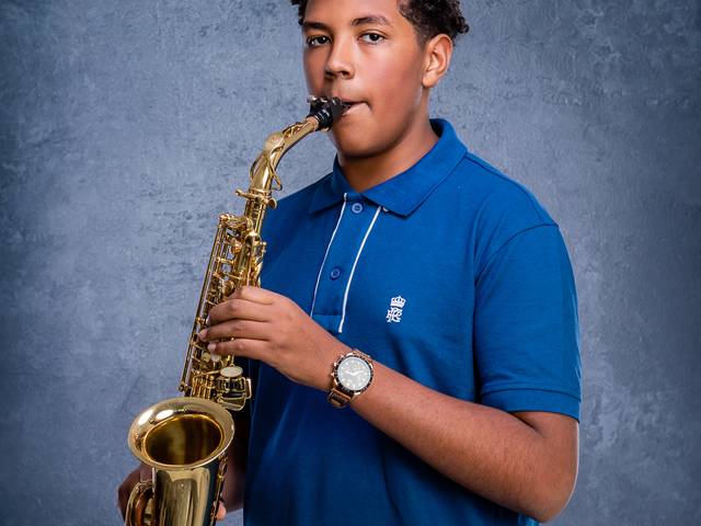 Músico de Ensaio com o saxofonista Lucas Beker !!!