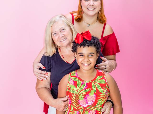 Família de Ensaio  dia das mães 