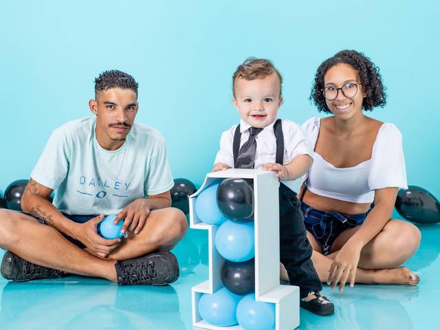 Família de Ensaio de aniversário