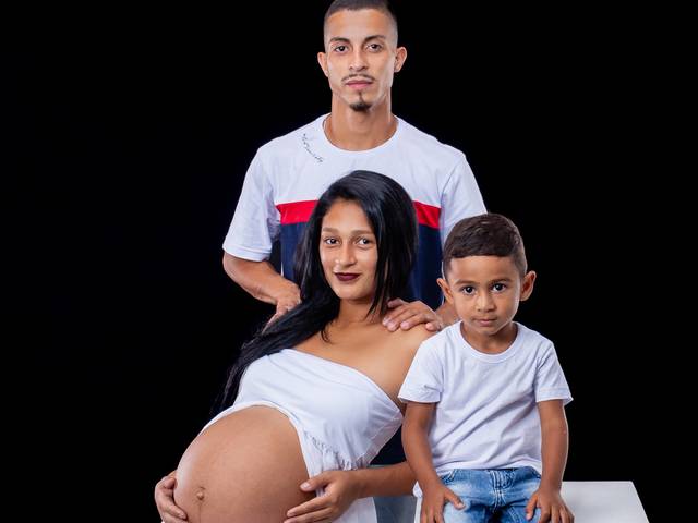 Família de Ensaio de gestante com a Kelly e família!!!!!