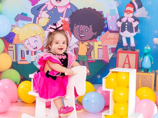 Família de ENSAIO  NIVER DE 1 ANO 