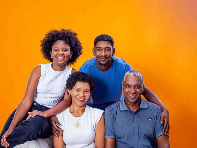 Família de ENSAIO DE FAMÍLIA FUNDO COLOR 