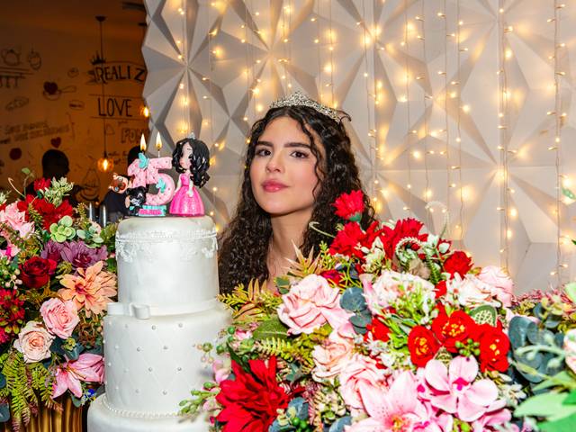 Família de Festa dos  15 anos da Maria Antônia 