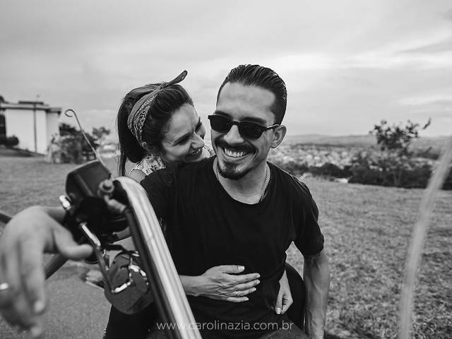 Família de Esperando Martim - Karina e Jefferson