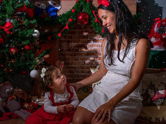 Ensaio de Natal de Ensaio de Natal no Rio Vermelho - SC