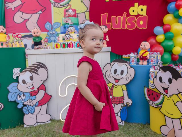 Aniversário de Luiza 2 anos