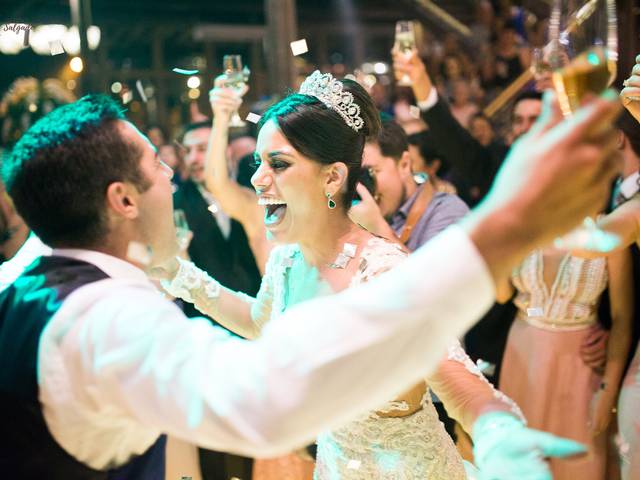 O dia de Casamento Flávia e Marcos