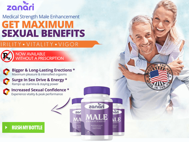 Health  of  Zanari Male Enhancement Improve Sexual Vitality – TESTED & REVIEWED!