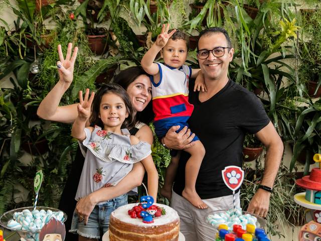 Aniversário de Henrique 3 anos | Brincando No Pé