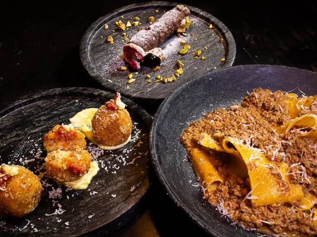 Gastronomia de Osteria Del Rosso | Italian Restaurant