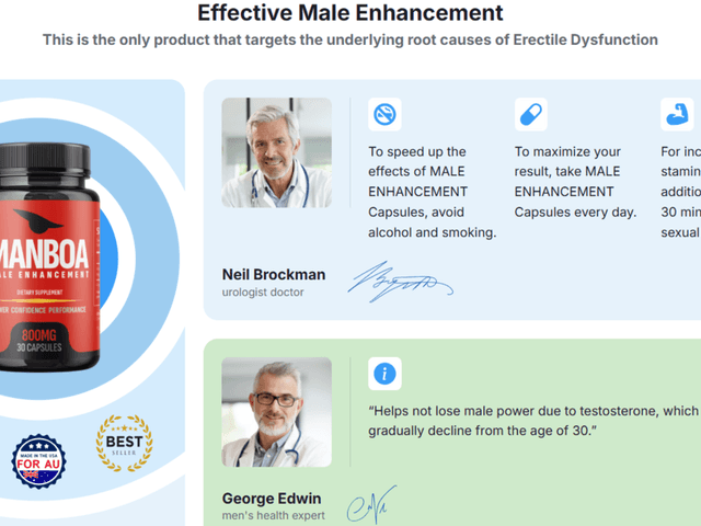 Health of https://www.facebook.com/ManboaMaleEnhancementCapsulesAuStore