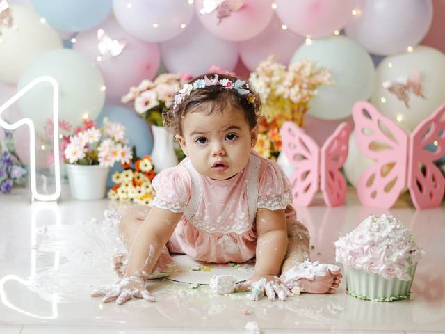 Smash The Cake de Cecília 1 Ano