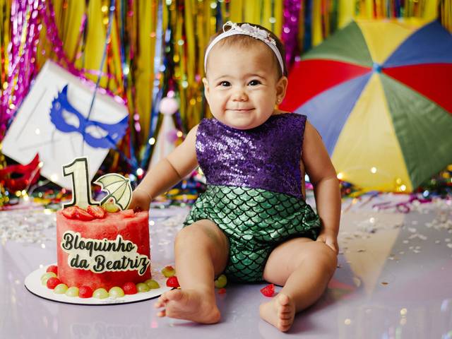 Smash The Cake de Beatriz 1 Ano