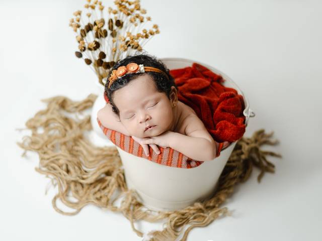 Newborn de Maria Eduarda, 1 Mês