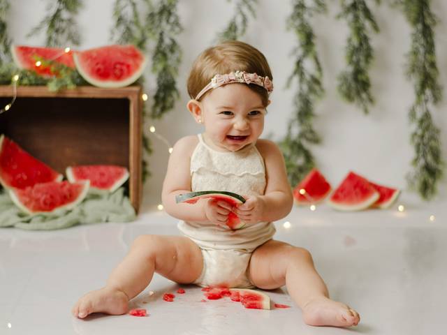 Acompanhamento Trimestral de Bárbara, 9 Meses