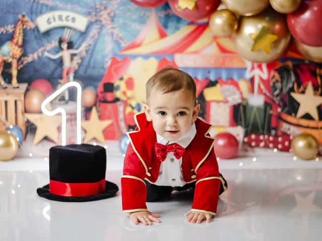 Smash The Cake de João Antônio, 1 ano