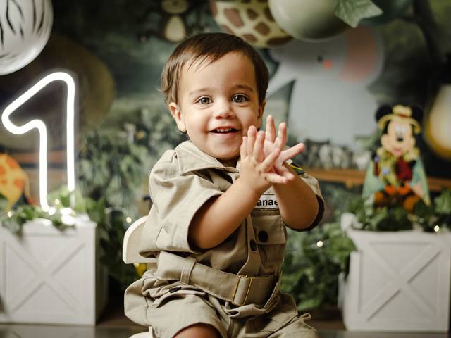 Smash The Cake de Natanael 1 ano