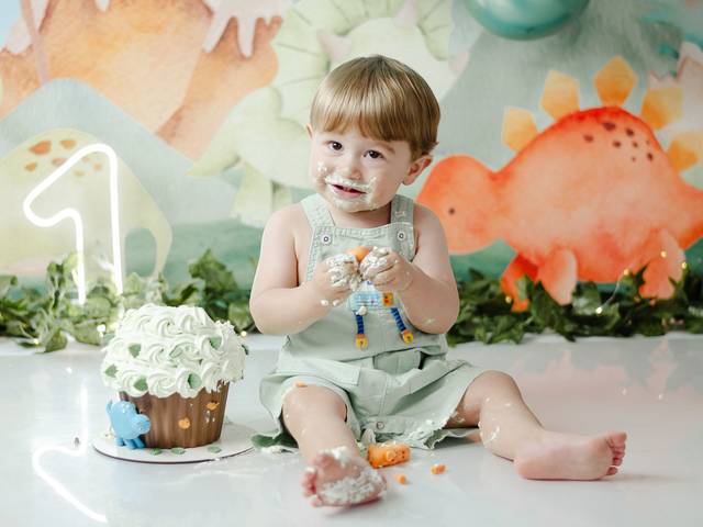 Smash The Cake de Matteo 1 ano
