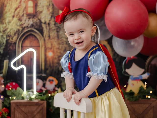 Smash The Cake de Mariana 1 ano