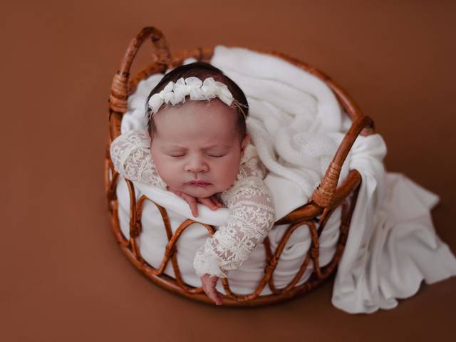 Newborn de Agnes 18 dias