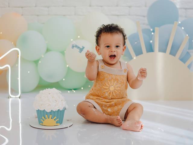Smash The Cake de Heitor 1 ano