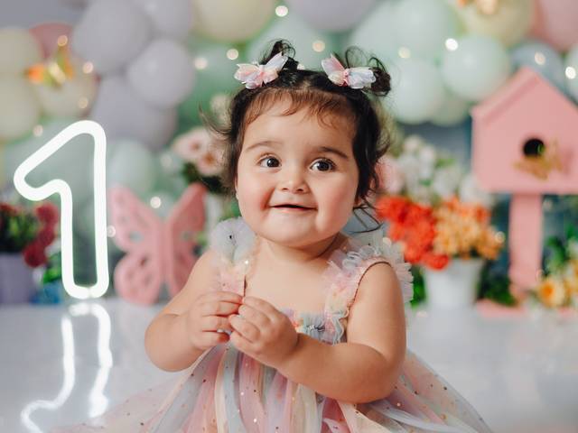 Smash The Cake de Maria Isis 1 ano