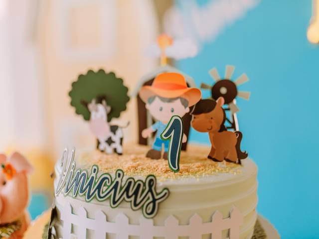 Aniversário / Chá de Bebê de Aniversário Vinícius