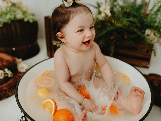 Infantil de Cecília faz 1!