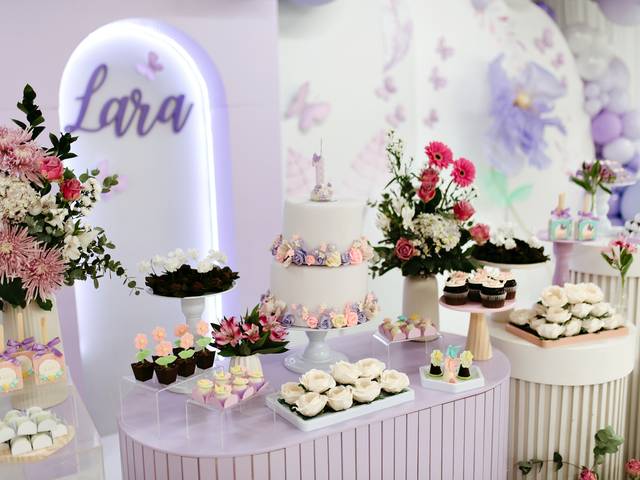 Aniversário / Chá de Bebê de Aniversário Lara - 1 aninho