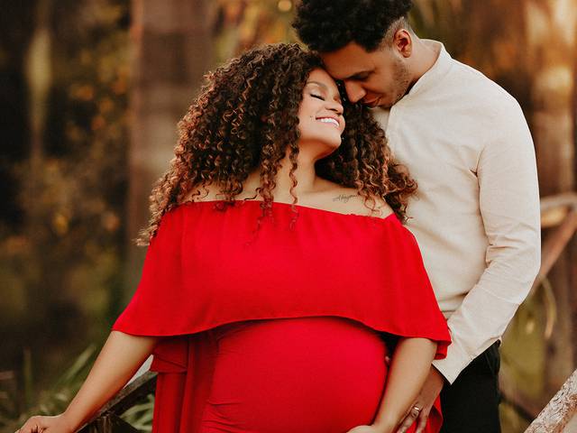 Gestante de Diego e Marcia à espera de Akin