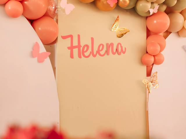 Aniversário / Chá de Bebê de Aniversário Helena - 1 aninho